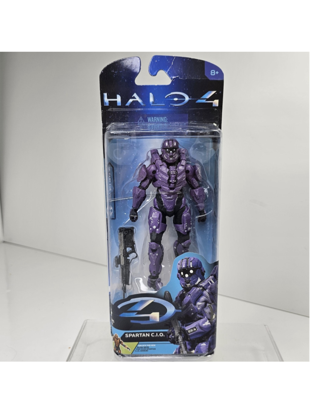 SEALED McFarlane Toys Halo 4 Spartan CIO Team Purple Action Figure NEW
